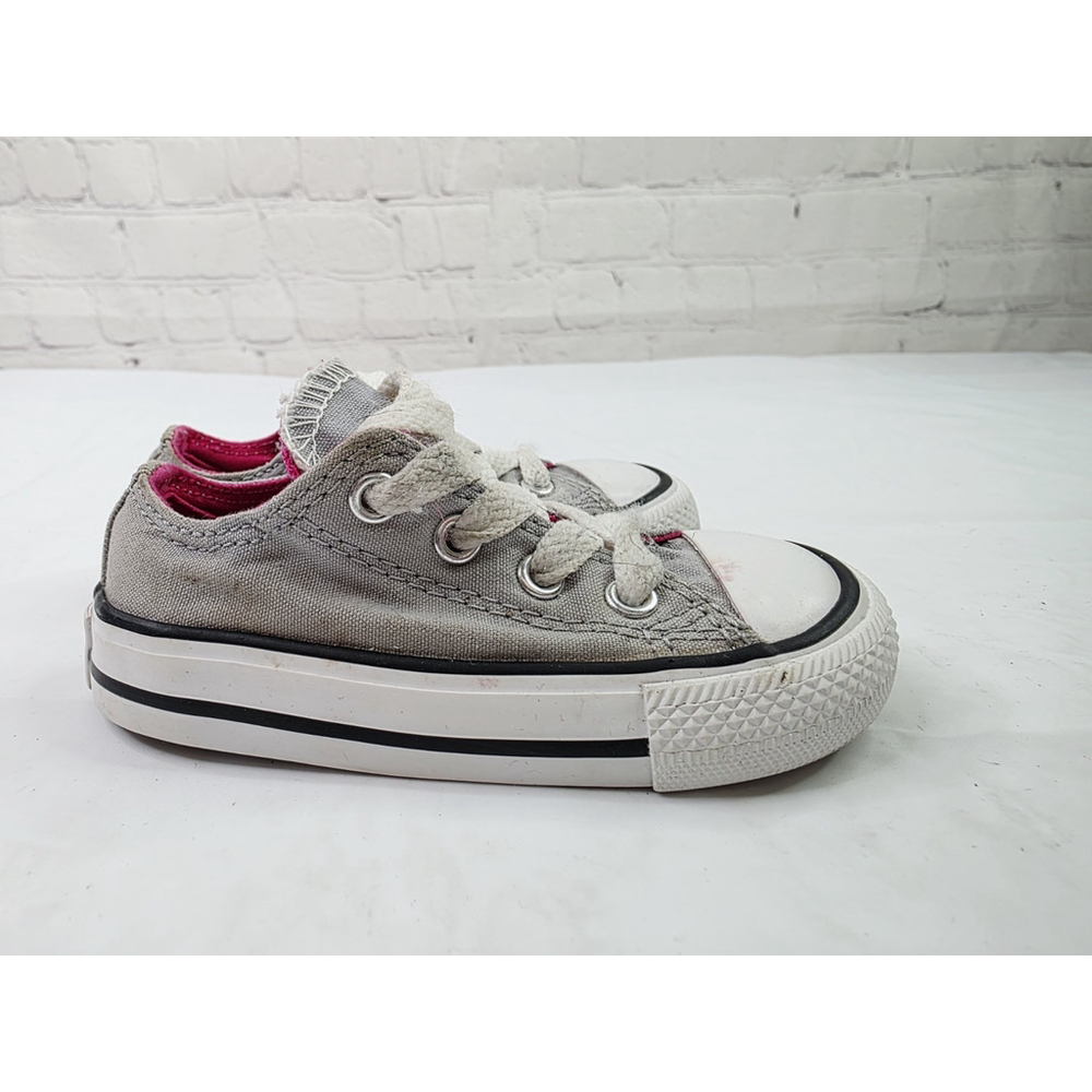 CONVERSE Girl's Chuck Taylor All Star Double Thong Ox Snekaer Shoe Size 5C